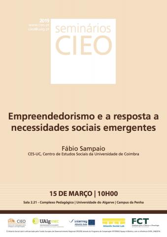"Entrepreneurship and the response to emerging social needs" Seminar