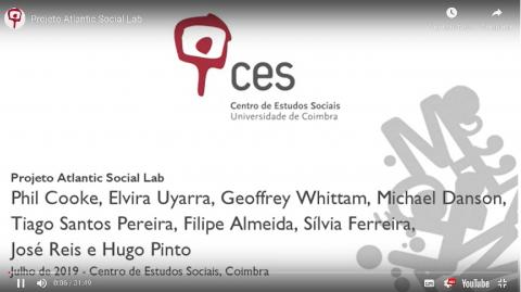 Video recorded by CES Coimbra partner in the framework of the International Workshop "Social Innovation and the Role of the State"